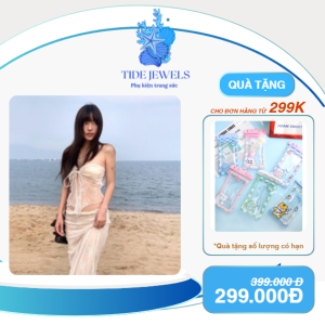 Bộ đồ bơi bikini ren ống cao cấp của Thái Lan váy dài ôm bó sát.