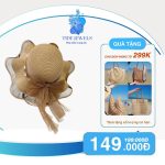 Mũ đi biển gaucho đan lưới cao cấp N43