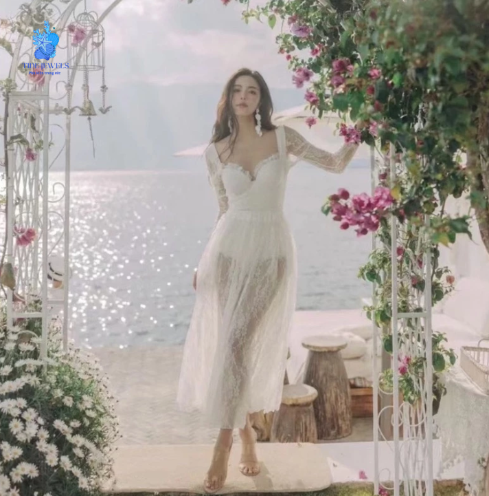 Bikini + Chân váy lưới
